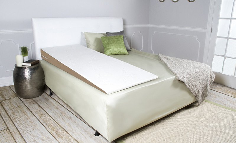put a mattress topper on half the bed